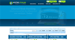 Desktop Screenshot of hostingpenguin.com